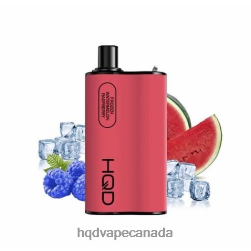 HQD BOX 4000 PUFFS | HQD Vape Canada X28BT91 Frozen Watermelon Raspberry