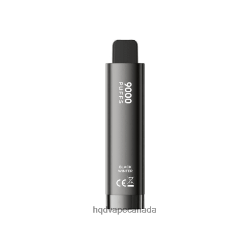 HQD CUVIE 9000 PUFFS DISPOSABLE | HQD Vape Canada X28BT271 Black Winter