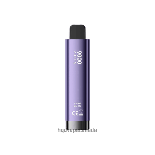 HQD CUVIE 9000 PUFFS DISPOSABLE | HQD Vape Toronto X28BT274 Crazy Berry