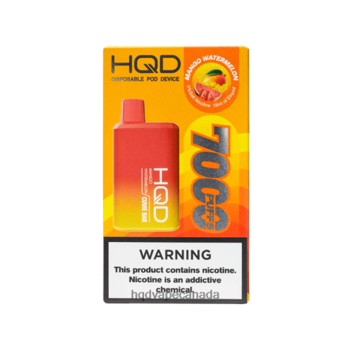 HQD CUVIE BAR DISPOSABLE | HQD Vape Best Flavor X28BT218 Mango Watermelon