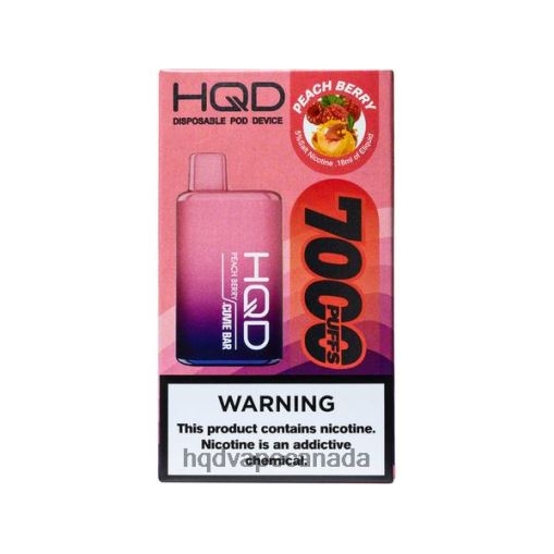 HQD CUVIE BAR DISPOSABLE | HQD Vape Best Flavor X28BT228 Peach Berry