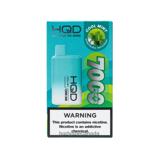 HQD CUVIE BAR DISPOSABLE | HQD Vape Tobacco Flavor X28BT159 Cool Mint