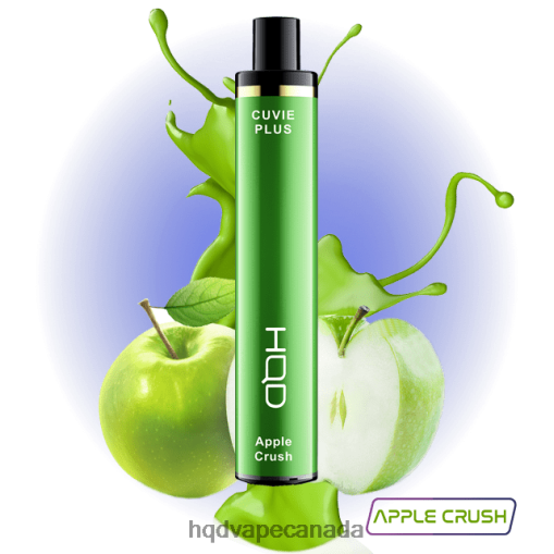 HQD CUVIE PLUS 1200 PUFFS | HQD Vape Online X28BT125 Apple Crush