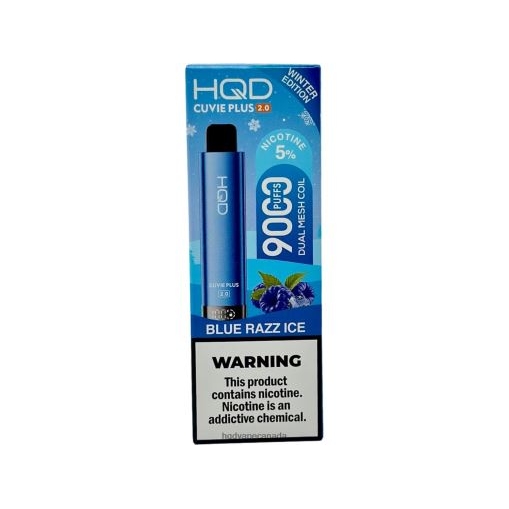 HQD CUVIE PLUS 2.0 (WINTER EDITION) | HQD Vape Best Flavor X28BT138 Blue Razz Ice
