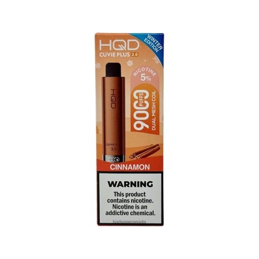 HQD CUVIE PLUS 2.0 (WINTER EDITION) | HQD Vape Ottawa X28BT273 Cinnamon