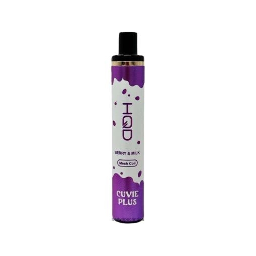 HQD CUVIE PLUS DISPOSABLE | HQD Disposable Vape X28BT130 Berry And Milk