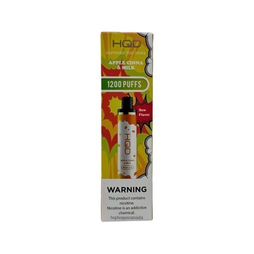 HQD CUVIE PLUS DISPOSABLE | HQD Vapes Sale X28BT126 Apple Cinna And Milk