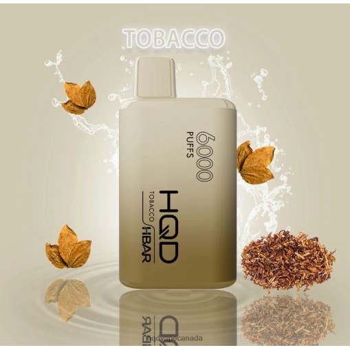 HQD HBAR 6000 PUFFS | HQD Canada X28BT52 Tobacco