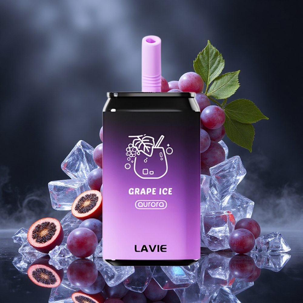 LAVIE Aurora 11000 Puffs Grape Ice 22ML Canada vape wholesale