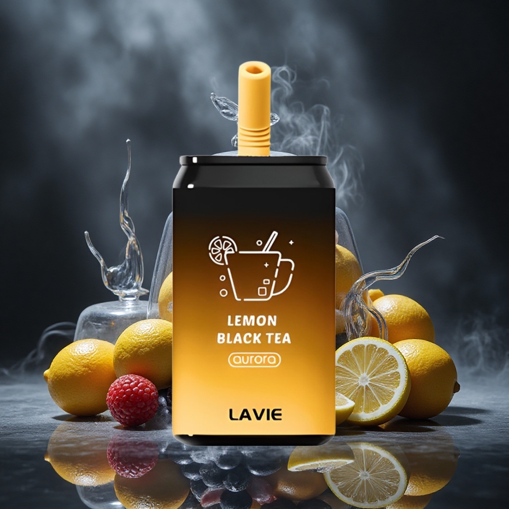 LAVIE Aurora 11000 Puffs Lemon Black Tea 22ML Canada vape wholesale