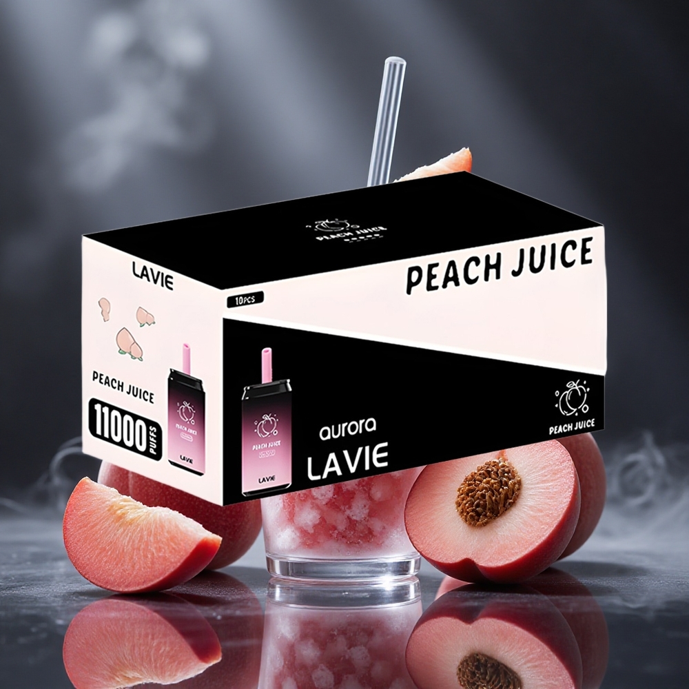 LAVIE Aurora 11000 Puffs Peach Juice 22ML Canada vape wholesale