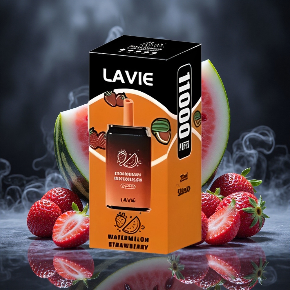 LAVIE Aurora 11000 Puffs Strawberry Watermelon 650mAh Type C Canada vape wholesale