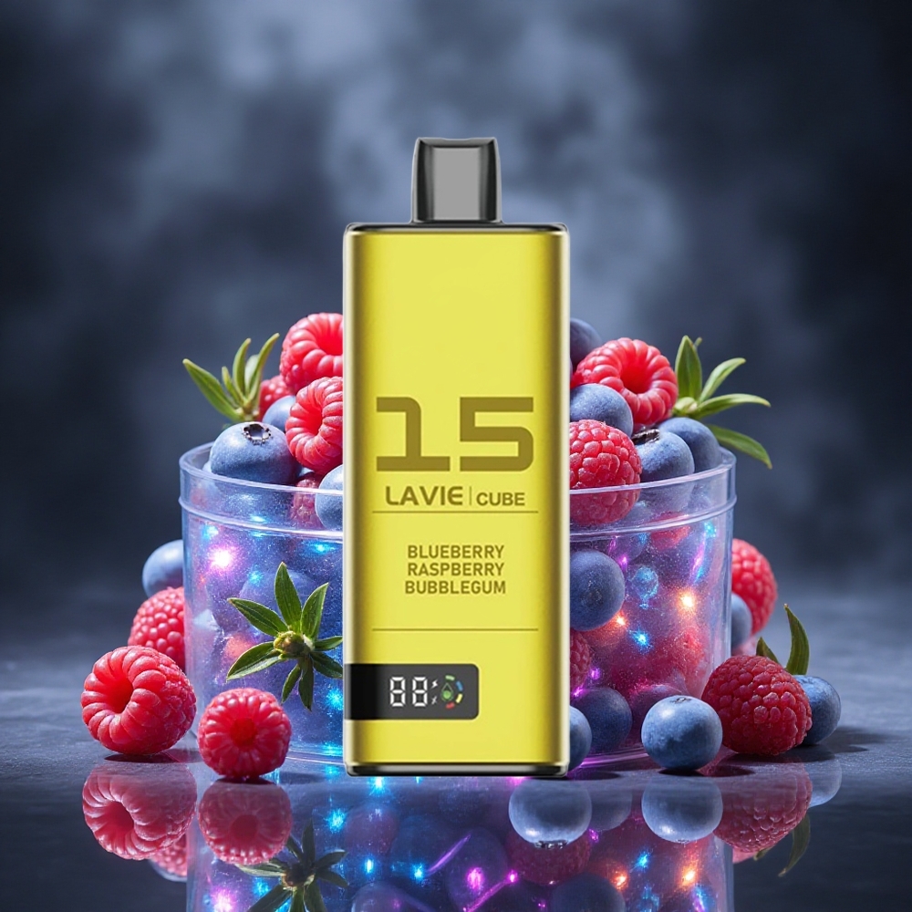 Lavie Cube 20000 Puffs Blueberry Raspberry Bubblegum 28ML Canada vape wholesale