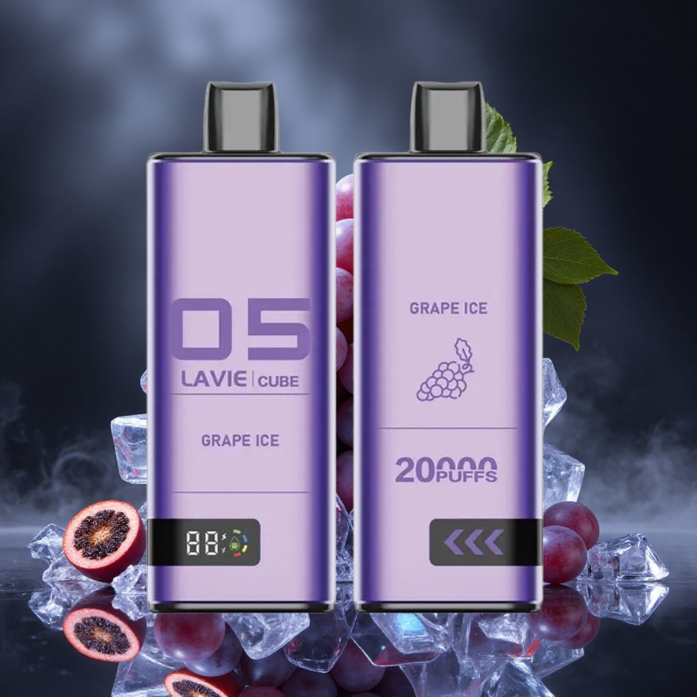 Lavie Cube 20000 Puffs Grape Ice 28ML Canada vape wholesale