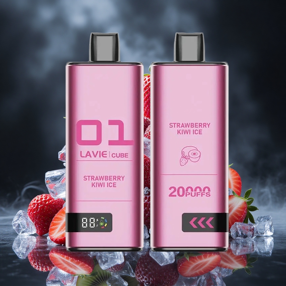 Lavie Cube 20000 Puffs Strawberry Kiwi Ice 28ML Canada vape wholesale
