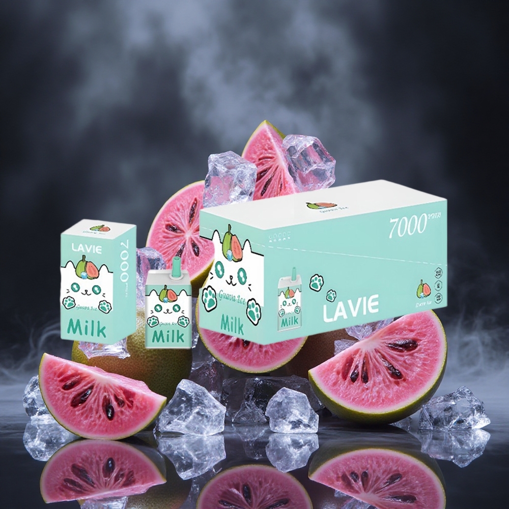 LAVIE Milk 7000 Puffs Guava Ice 16ML Canada vape wholesale
