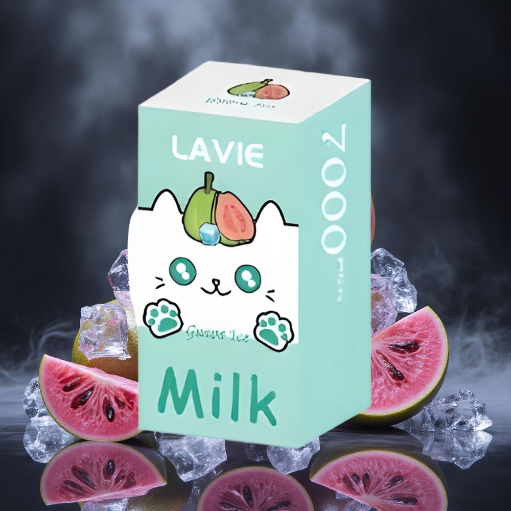 LAVIE Milk 7000 Puffs Guava Ice 16ML Canada vape wholesale