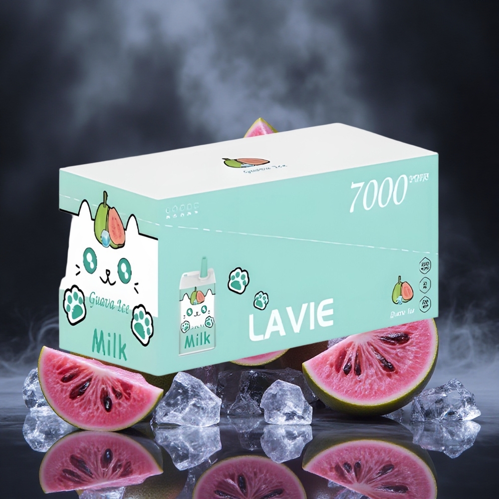 LAVIE Milk 7000 Puffs Guava Ice 16ML Canada vape wholesale
