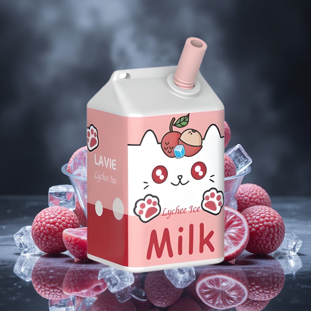 LAVIE Milk 7000 Puffs Lychee Ice 600mAh Canada vape wholesale