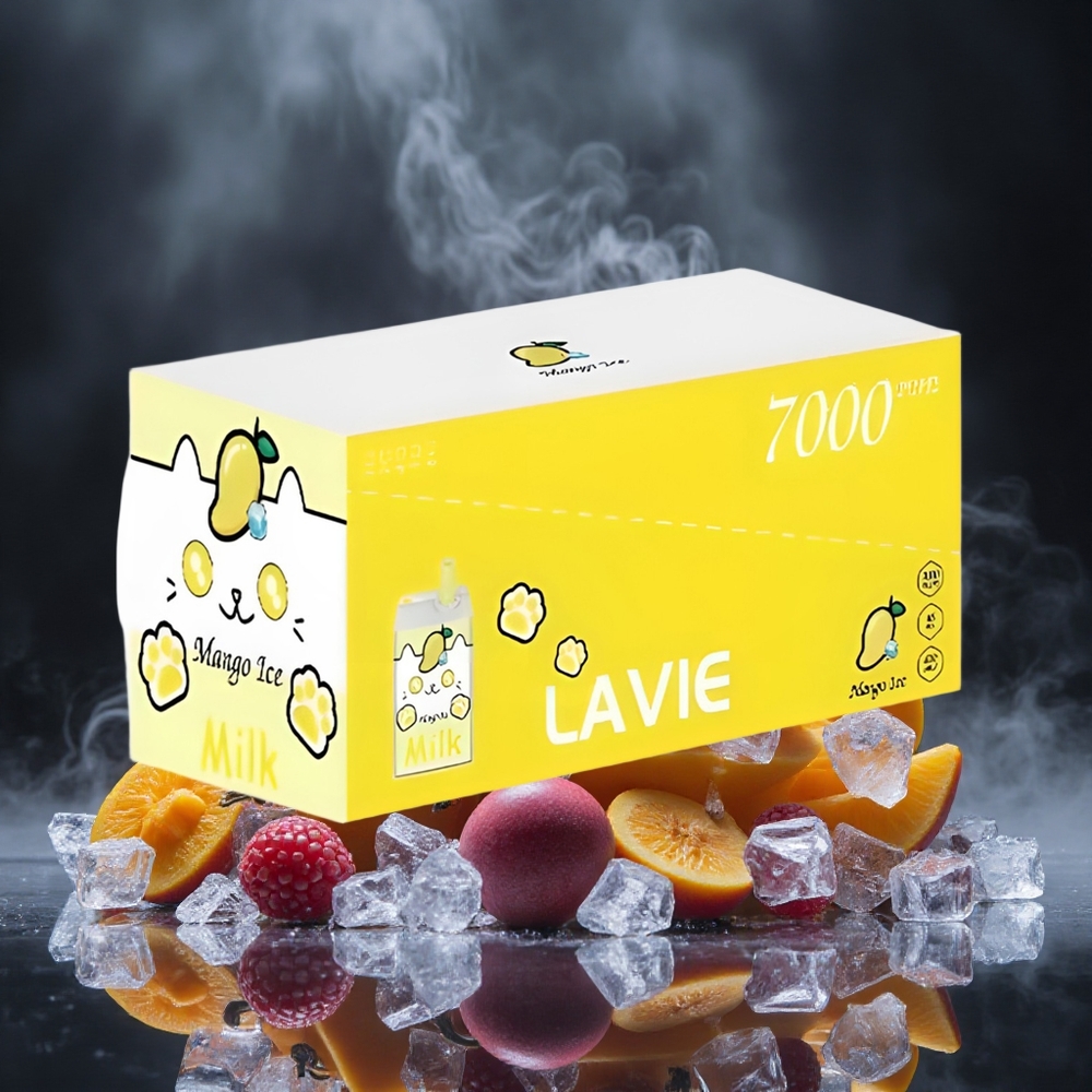 LAVIE Milk 7000 Puffs Mango Ice 16ML Canada vape wholesale