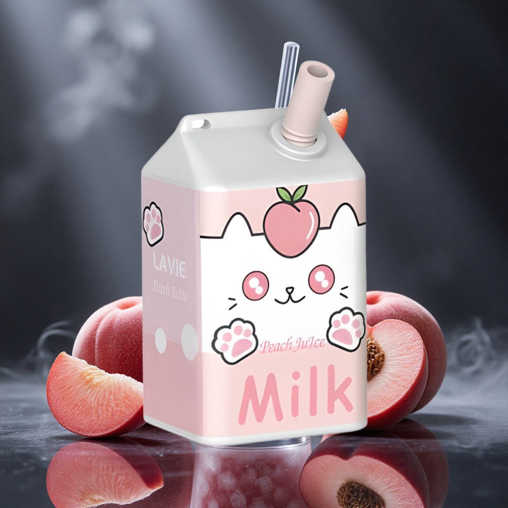 LAVIE Milk 7000 Puffs Peach Juice 16ML Canada vape wholesale
