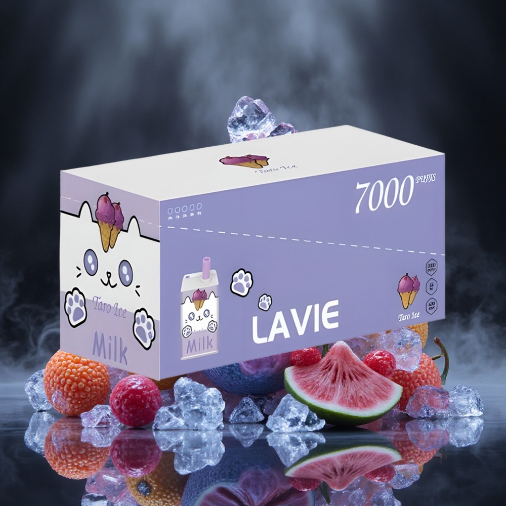 LAVIE Milk 7000 Puffs Taro Ice 16ML Canada vape wholesale