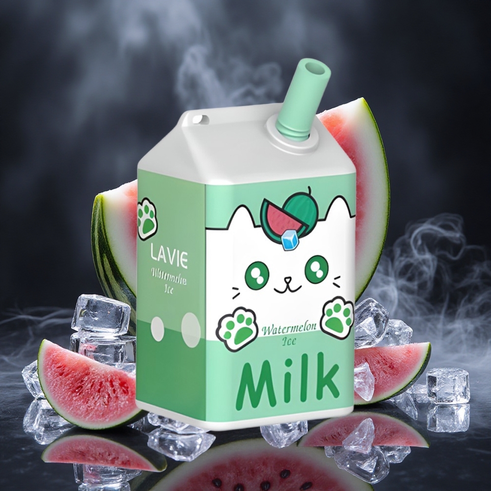 LAVIE Milk 7000 Puffs Watermelon Ice 16ML Canada vape wholesale