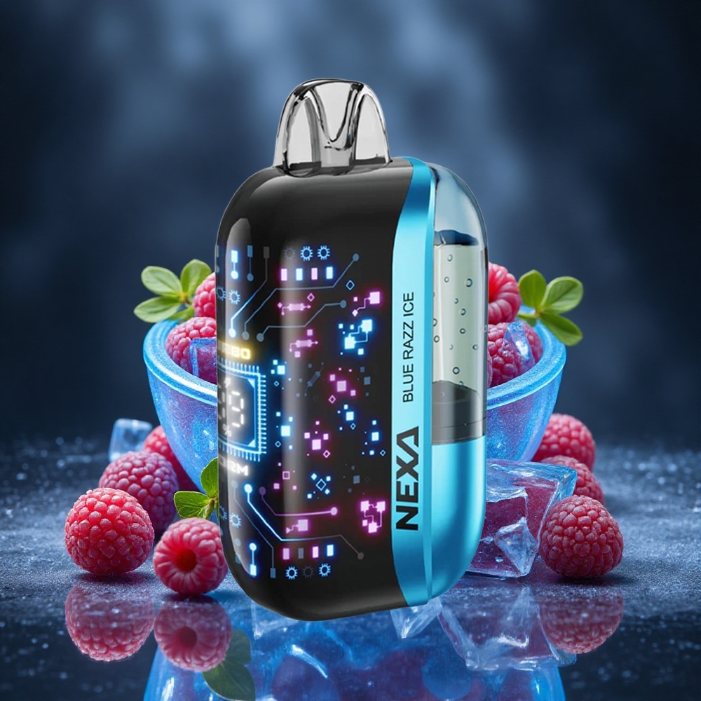 NEXA Ultra 50000 Puffs Blue Razz Ice 20ml 5% Canada vape wholesale