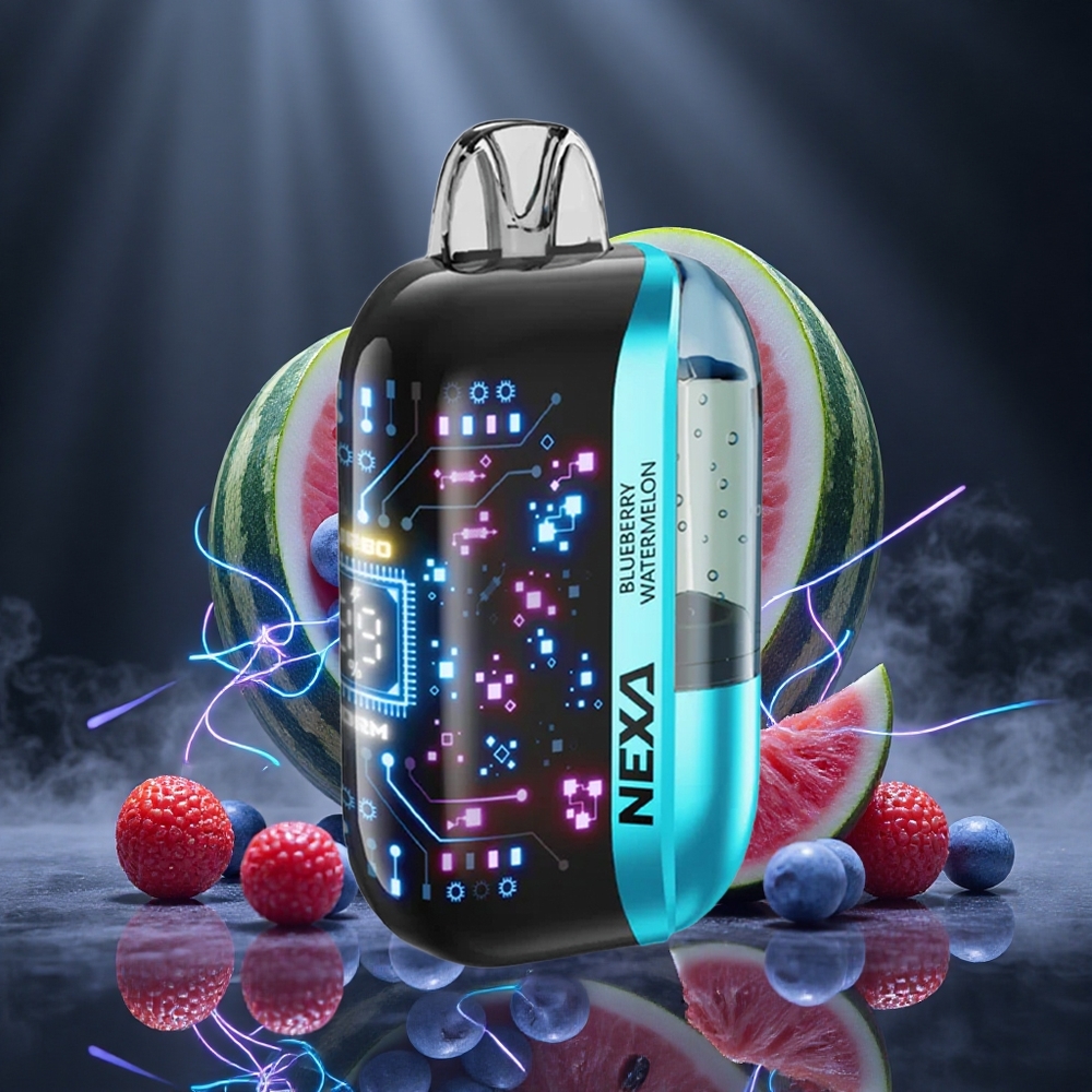 NEXA Ultra 50000 Puffs Blueberry Watermelon 20ml Type-C Canada vape wholesale