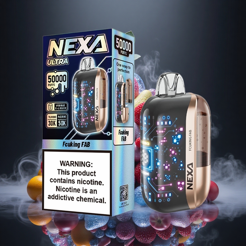 NEXA Ultra 50000 Puffs Fcuking Fab Dual Mesh Coils Canada vape wholesale