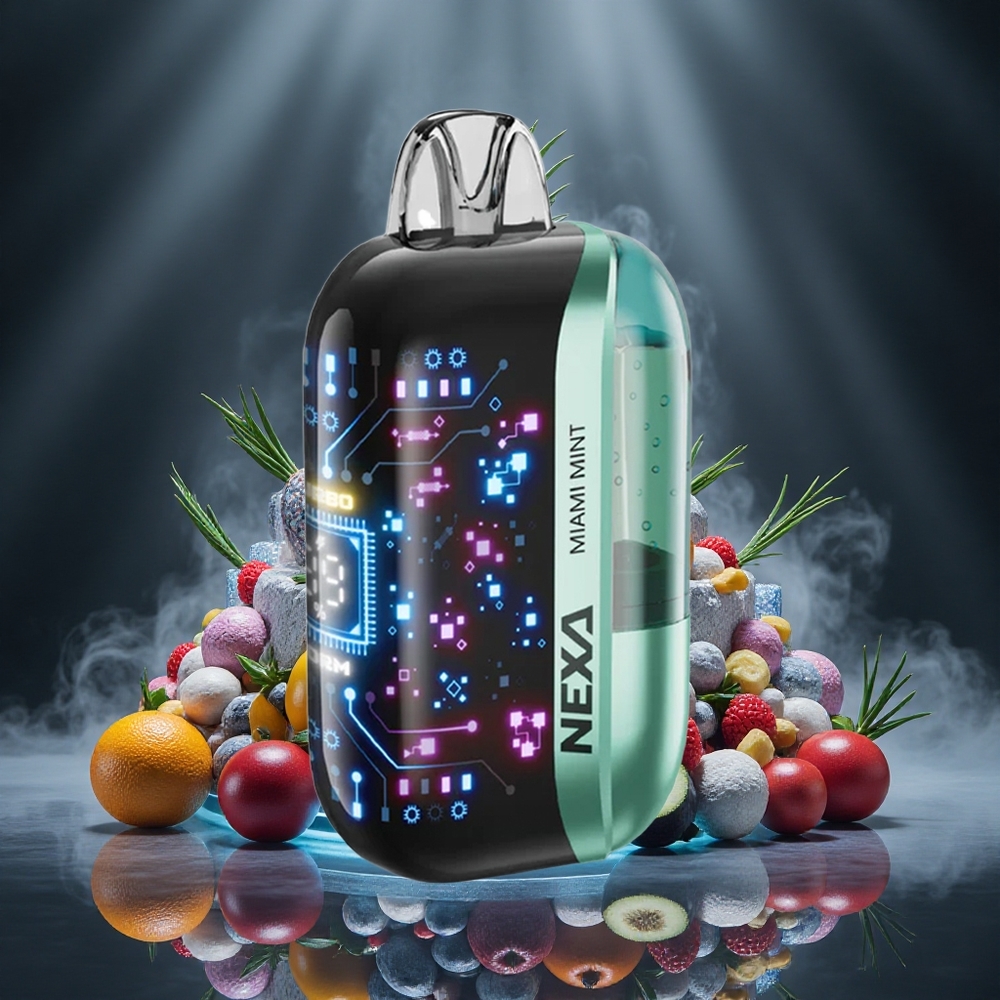 NEXA Ultra 50000 Puffs Miami Mint 20ml 5% Canada vape wholesale
