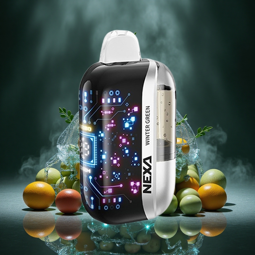 NEXA Ultra 50000 Puffs Winter Green 20ml 0.9ohm Dual Mesh Coils Canada vape wholesale