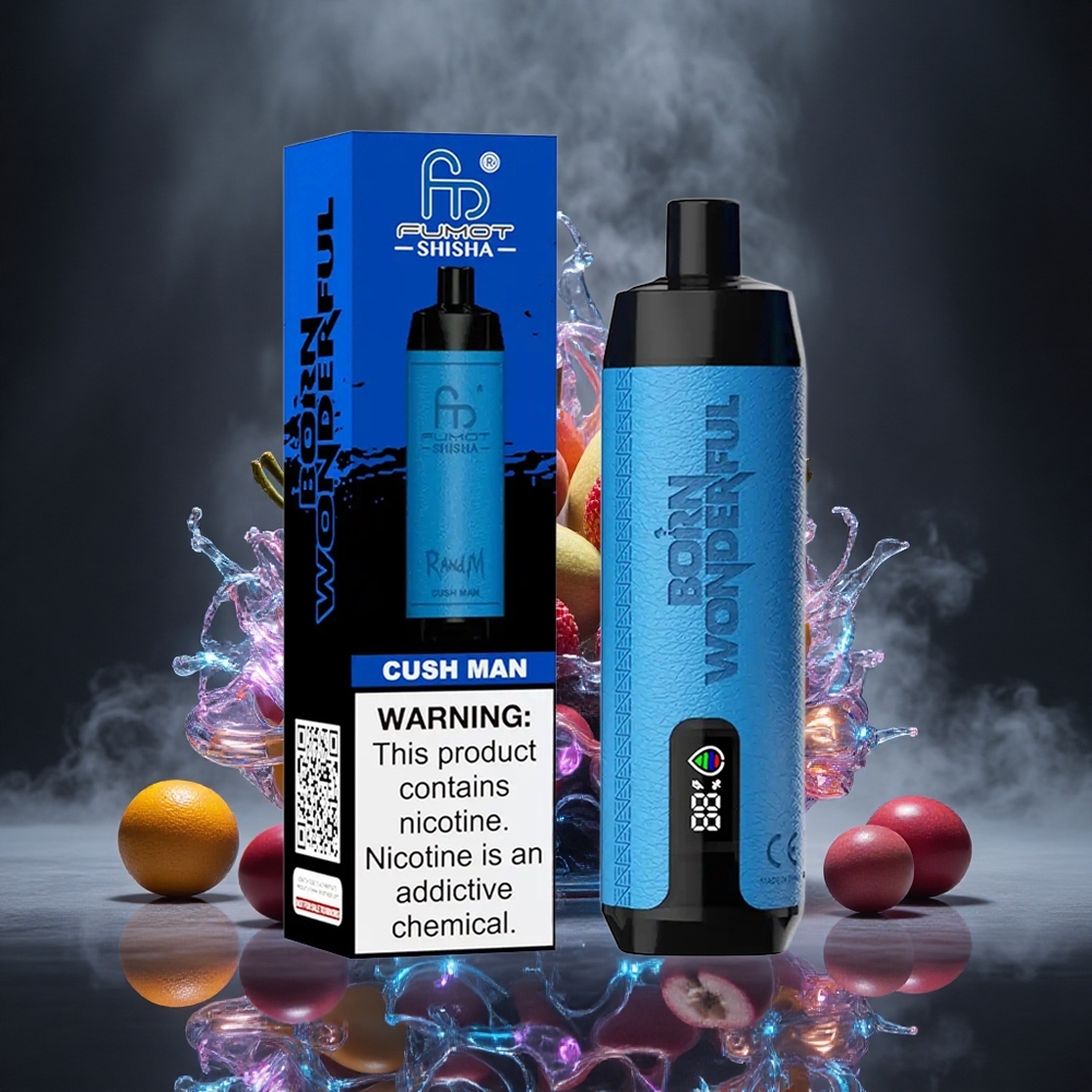 RandM Fumot Shisha 10000 Puffs Cush Man 18ml Prefilled Canada vape wholesale