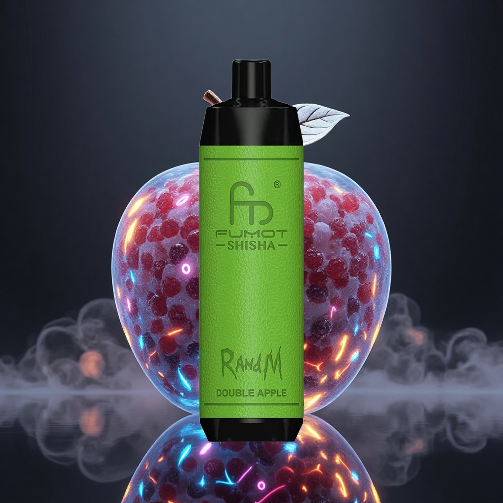 RandM Fumot Shisha 10000 Puffs Double Apple Disposable Vape with LED Indicator and Type-C Port Canada vape wholesale