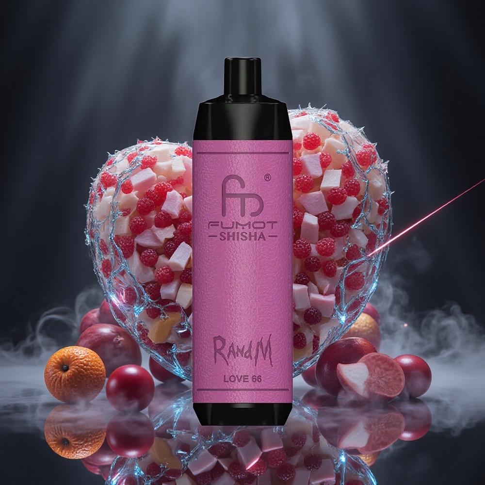 RandM Fumot Shisha 10000 Puffs Love 66 Type-C Port Canada vape wholesale