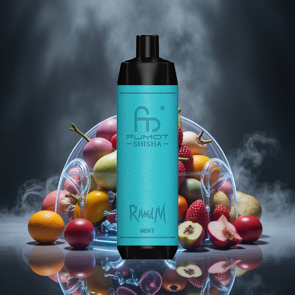 RandM Fumot Shisha 10000 Puffs Mint Disposable Vape 18ml Prefilled Canada vape wholesale