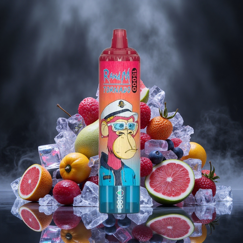 RandM Fumot Tornado 15000 Puffs 25ml Lush Ice Mesh Coil Canada vape wholesale