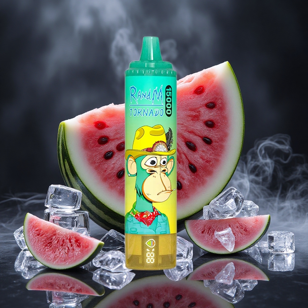 RandM Fumot Tornado 15000 Puffs 25ml Mesh Coil Watermelon Ice Canada vape wholesale