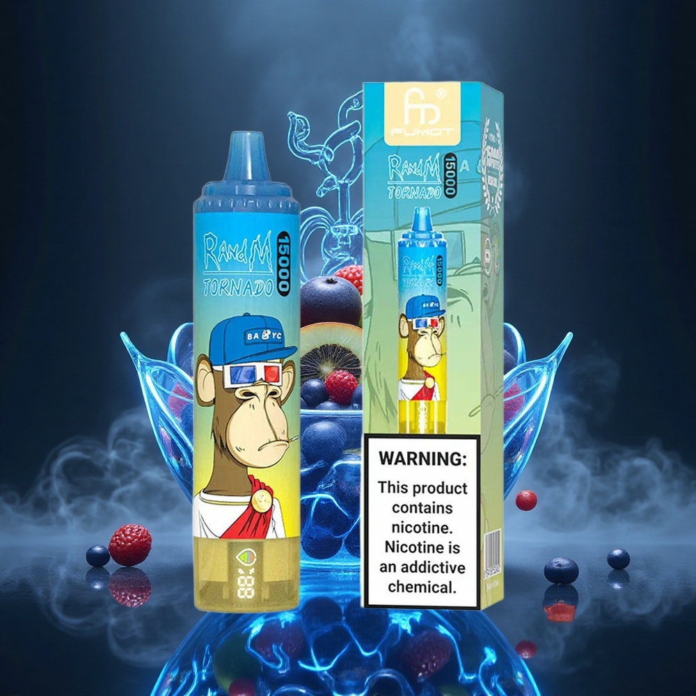RandM Fumot Tornado 15000 Puffs 25ml Mr Blue Canada vape wholesale
