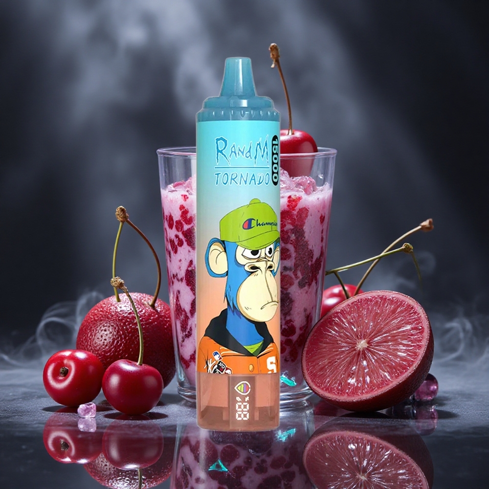 RandM Fumot Tornado 15000 Puffs Cherry Cola 25ml Mesh Coil Canada vape wholesale