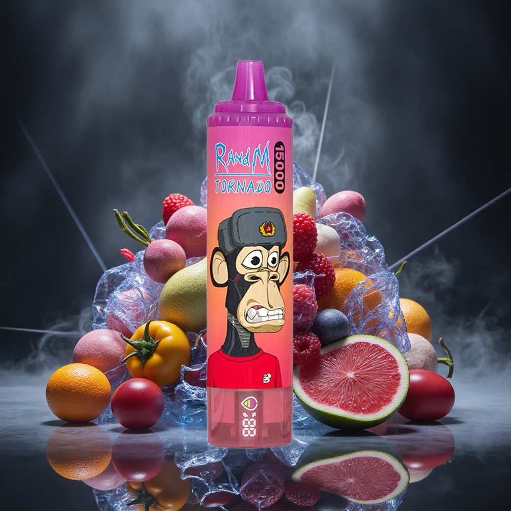 RandM Fumot Tornado 15000 Puffs Dragon Fruit Mesh Coil Canada vape wholesale