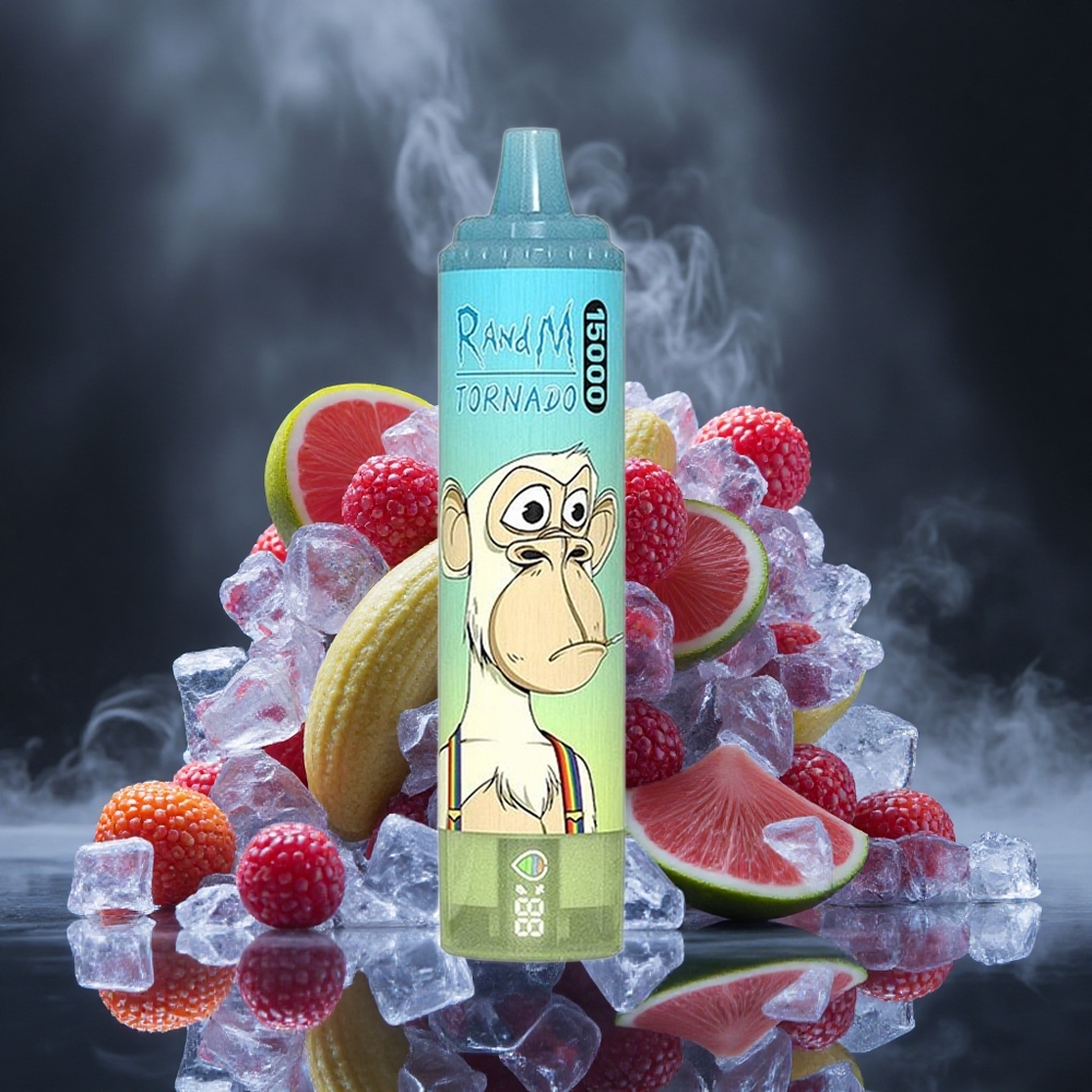 RandM Fumot Tornado 15000 Puffs Ice Pop 25ml Mesh Coil Canada vape wholesale