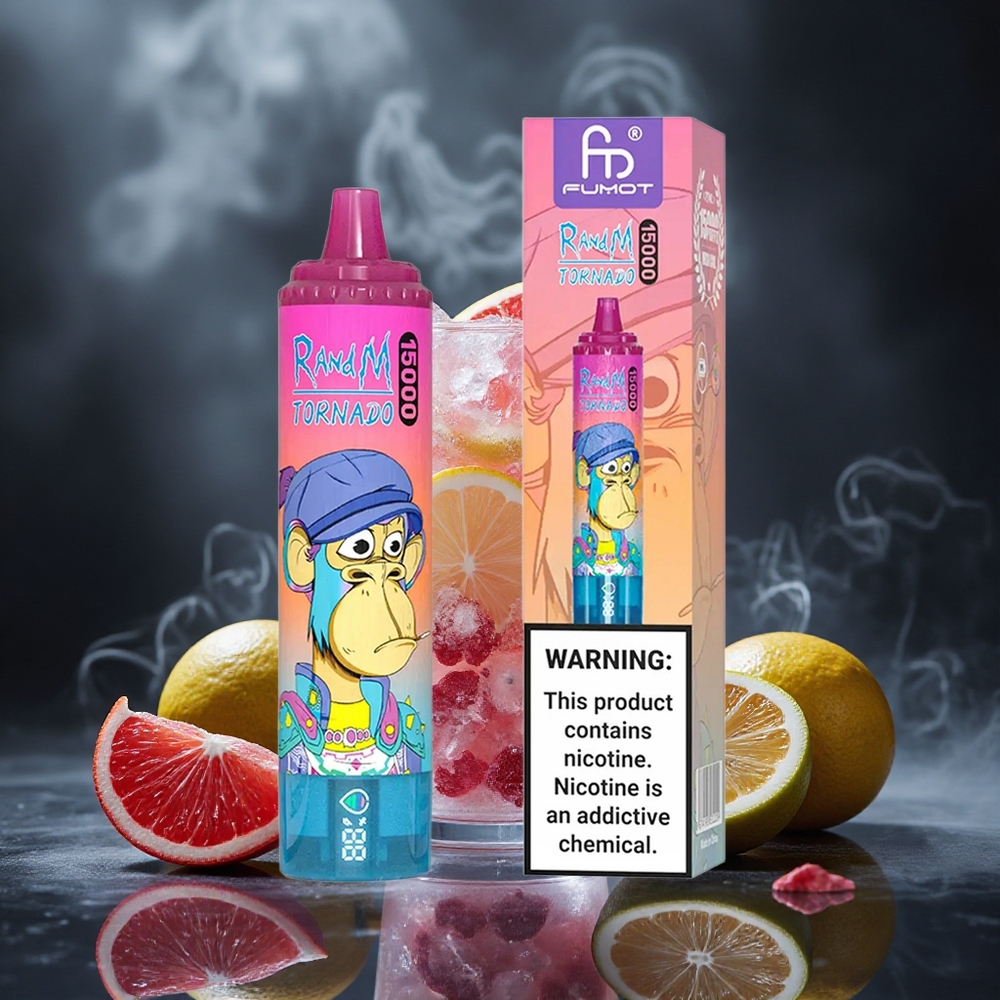 RandM Fumot Tornado 15000 Puffs Lemonade 25ml Canada vape wholesale