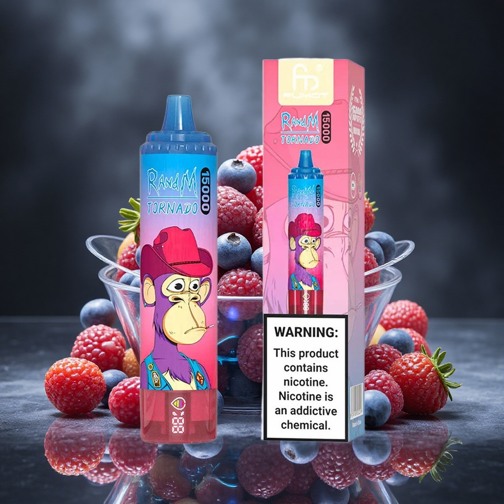 RandM Fumot Tornado 15000 Puffs Mixed Berry Mesh Coil Canada vape wholesale