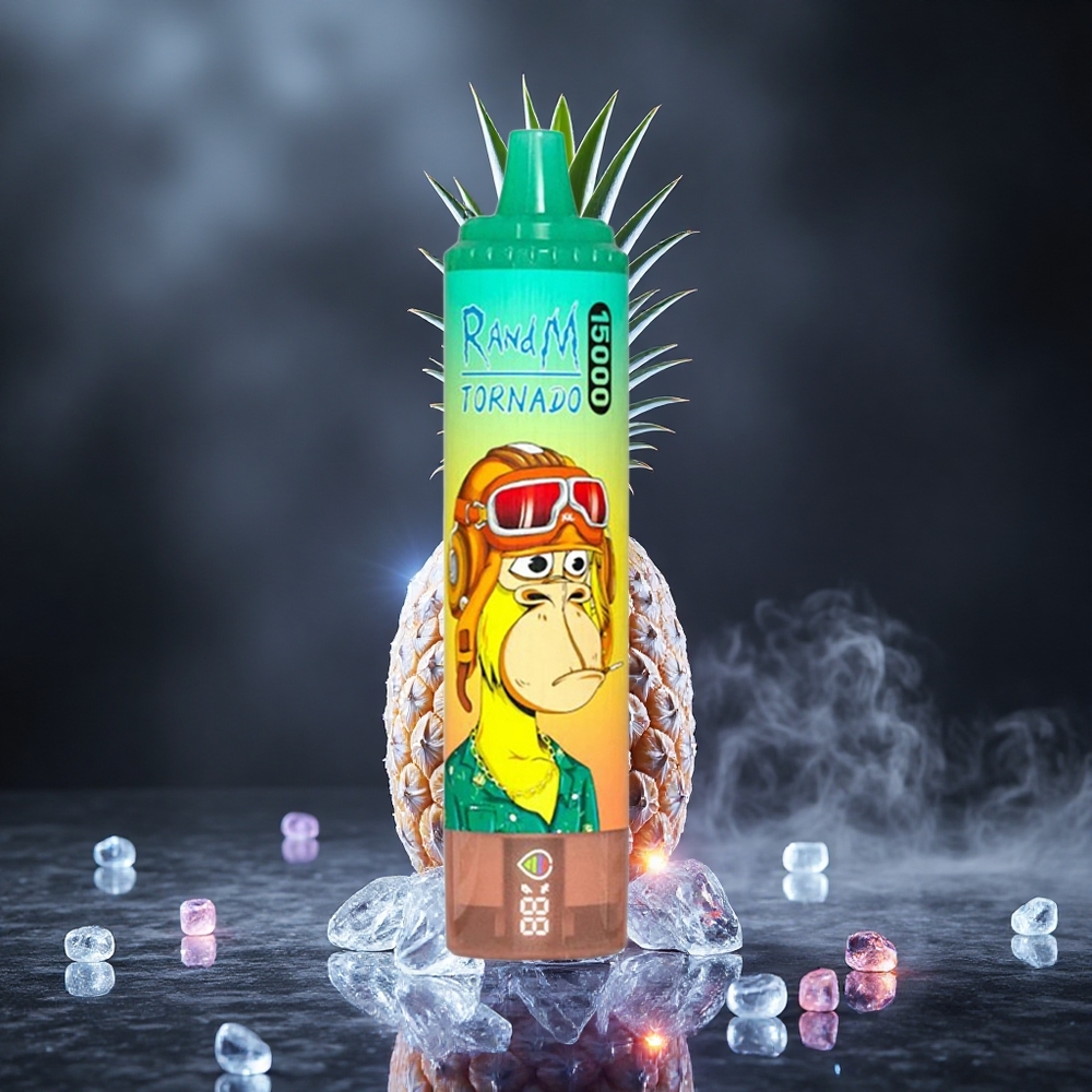 RandM Fumot Tornado 15000 Puffs Pineapple Ice 850mAh Mesh Coil Canada vape wholesale