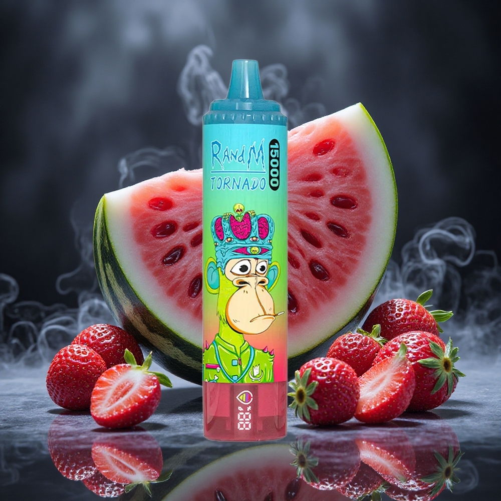 RandM Fumot Tornado 15000 Puffs Strawberry Watermelon Mesh Coil Canada vape wholesale