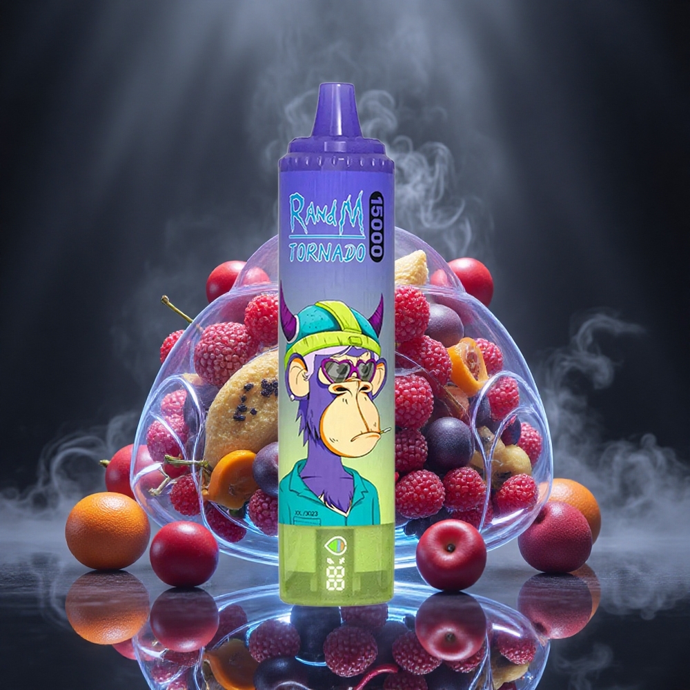 RandM Fumot Tornado 15000 Puffs Vimto 25ml Mesh Coil Canada vape wholesale