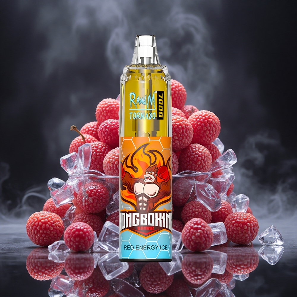 RandM Fumot Tornado 7000 Puffs Red Energy Ice Mesh Coil Canada vape wholesale