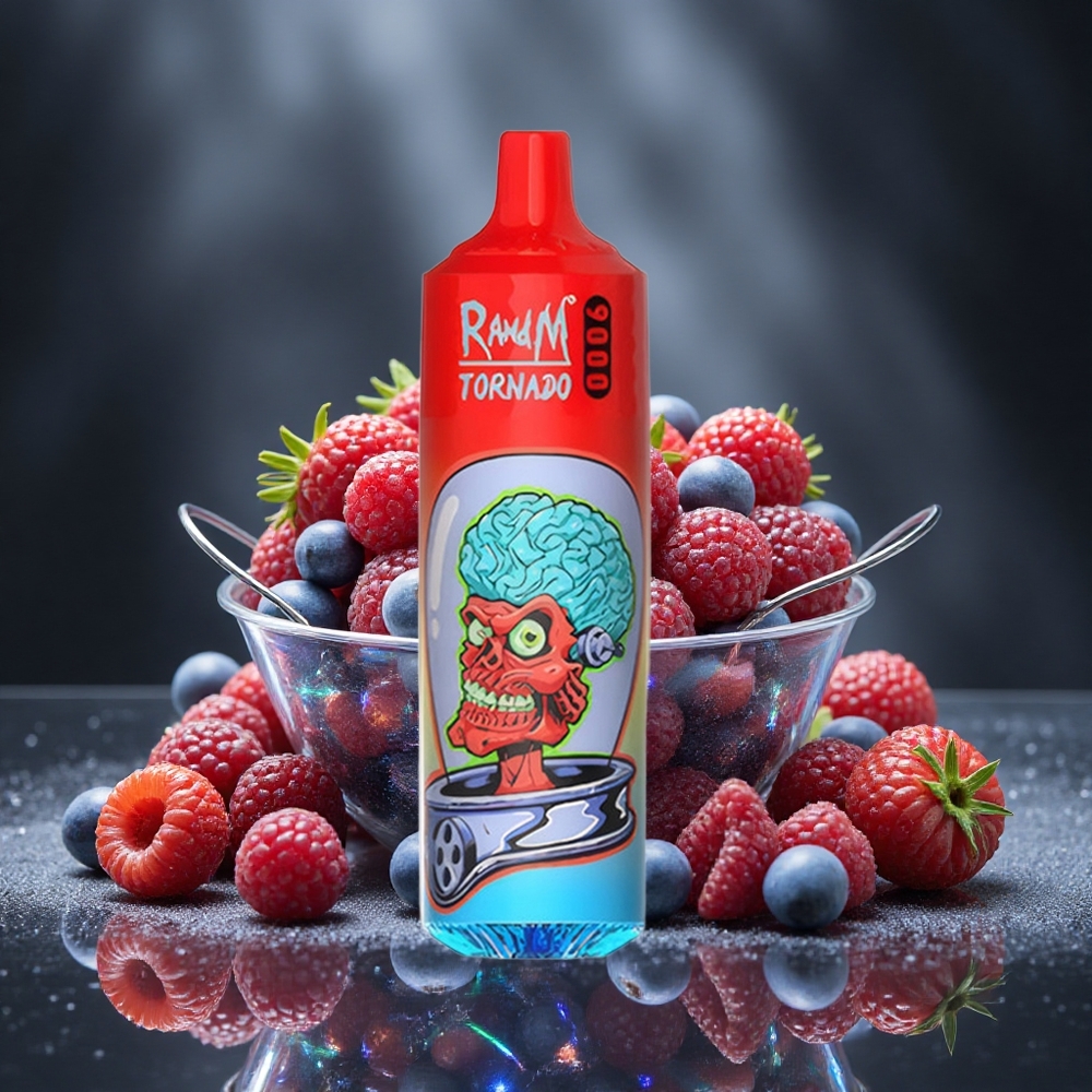 RandM Fumot Tornado 9000 Puffs Mixed Berries Mesh Coil Canada vape wholesale
