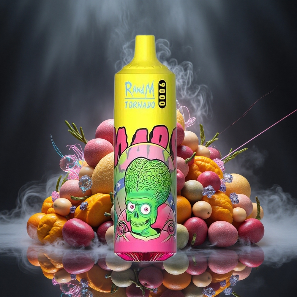 RandM Fumot Tornado 9000 Puffs Triple Mango Mesh Coil Canada vape wholesale